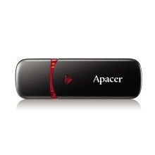 USB-накопитель, Apacer, AH333, AP32GAH333B-1, 32GB, USB 2.0, Чёрный
