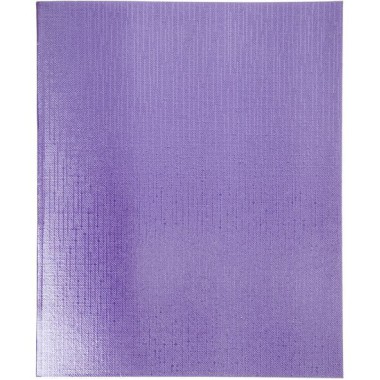 Тетрадь "Hatber", 48л, А5, линия, обложка бумвинил, на скобе, серия "Metallic - Фиолетовая"