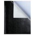 Тетрадь "Hatber", 48л, А5, клетка, обложка бумвинил, на скобе, серия "Metallic - Чёрная"