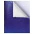 Тетрадь "Hatber", 48л, А5, клетка, обложка бумвинил, на скобе, серия "Metallic - Синяя"