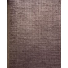 Тетрадь "Hatber", 48л, А5, клетка, обложка бумвинил, на скобе, серия "Metallic - Коричневая"