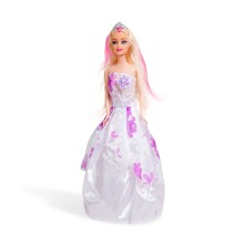 Кукла 29см, X Game kids, 9316, Серия Emily Сказочный бал, Подарочная упаковка, Белое с фиолетовым платье, Пластик, Цветная русифицированная коробка