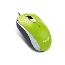 Компьютерная мышь, Genius, DX-110, Оптическая, 1000dpi, USB, Длина кабеля 1,6 метра, Зелёная