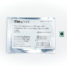 Чип, Europrint, CE400A, Для картриджей HP LaserJet Enterprise 500 Color M551, 5500 страниц.