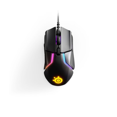 Компьютерная мышь, Steelseries, Rival 600 62446, Игровая, Оптическая 12000dpi (сенсор TrueMove 3+), 7 кнопок, Проводная, USB, Подсветка RGB, Чёрная