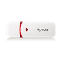 USB-накопитель, Apacer, AH333, AP64GAH333W-1, 64GB, USB 2.0, Белый