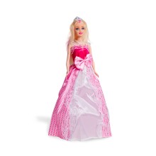 Кукла 29см, X Game kids, 9310, Серия Emily Сказочный бал, Подарочная упаковка, Розовое с белым платье, Пластик, Цветная русифицированная коробка