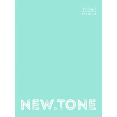 Папка картонная "Hatber Premium", А4, на 4-х кольцах, ламинация, серия "NewTone Neon - Мята"
