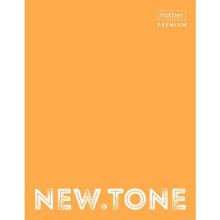 Папка картонная "Hatber Premium", А5, на 2-х кольцах, ламинация, серия "NewTone Neon - Orange"