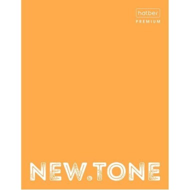 Папка картонная "Hatber Premium", А5, на 2-х кольцах, ламинация, серия "NewTone Neon - Orange"