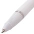 Ручка шариковая настольная "Brauberg", 0,5мм, синяя, корпус белый, на цепочке, малая подставка