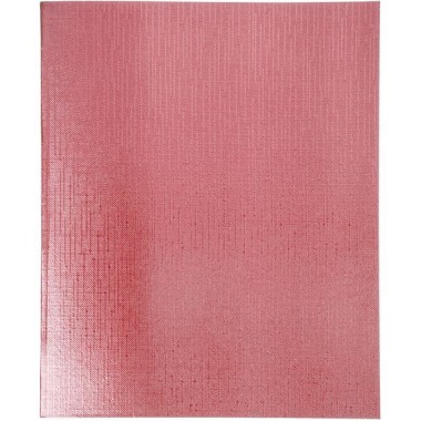 Тетрадь "Hatber", 48л, А5, клетка, обложка бумвинил, на скобе, серия "Metallic - Розовая"