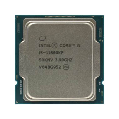 Процессор, Intel, i5-11600KF LGA1200, оем, 12M, 3.90 GHz, 6/12 Core Rocket Lake, 125 Вт, без встроенного видео