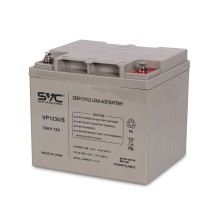 Батарея, SVC, Свинцово-кислотная VP1238/S 12В 38 Ач, Размер в мм.: 195*165*178