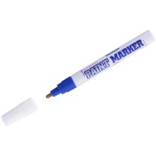 Маркер-краска "MunHwa", 4мм, закруглённый пишущий узел, металлический корпус, синий