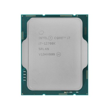 Процессор, Intel, i7-12700F LGA1700, оем, 25M, 1.60/2.10 GHz, 12(4+8)/20 Core Alder Lake, 65 (180) Вт, без встроенного видео