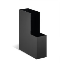 Лоток пластиковый вертикальный для документов А4 "Durable Cubo", 320x255x85мм, чёрный