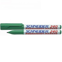 Маркер перманентный "Schneider Maxx 240", 2мм, круглый наконечник, спиртовая основа, зелёный