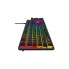 Клавиатура, HyperX, 4P4F6AX#ACB, HX-KB6RDX-RU, Alloy Origins, Игровая, Механическая, HyperX Red switch, USB, Подсветка RGB, Размер: 175,31*443,2*35,68 мм., Анг/Рус, Чёрный