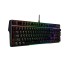 Клавиатура, HyperX, 4P5E1AX#ACB, Alloy MKW100, Игровая, Механическая, HyperX Red switch, USB, Подсветка RGB, Анг/Рус, Чёрный