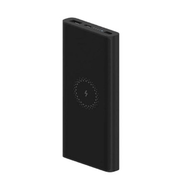 Портативный внешний аккумулятор, Xiaomi, 10W Wireless Power Bank 10000, WPB15PDZM/BHR5460GL, 35,2 Вт * ч/36 Вт * ч, 9800mAh/10000 мАч, Литий-полимерная батарея, USB-A/Type-C, Беспроводной выход 10 Вт макс., Рабочая температура 5°C – 35°C, Зарядный кабель 