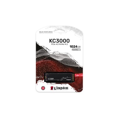 Твердотельный накопитель SSD, Kingston, SKC3000S/1024G, 1024 GB, M.2 NVMe PCIe 4.0, 7000/6000 Мб/с