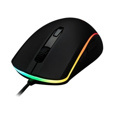 Компьютерная мышь, HyperX, 4P5Q1AA, HX-MC002B, Pulsefire Surge RGB Gaming, Игровая, Оптическая 16000dpi, 6 кнопок, RGB подсветка, Проводная, USB, Чёрная