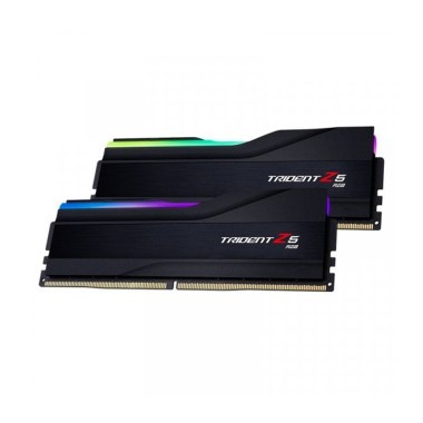 Комплект модулей памяти, G.SKILL, Trident Z5 RGB F5-5200J3636C16GX2-TZ5RK (Kit 2x16GB), DDR5, 32GB, DIMM <PC4-41600/5200MHz>, Черный