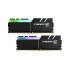 Комплект модулей памяти, G.SKILL, TridentZ RGB F4-3200C16D-16GTZRX (Kit 2x8GB), DDR4, 16GB, DIMM <PC4-25600/3200MHz>, Черный