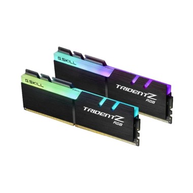 Комплект модулей памяти, G.SKILL, TridentZ RGB F4-3600C19D-16GTZRB (Kit 2x8GB), DDR4, 16GB, DIMM <PC4-28800/3600MHz>, Черный