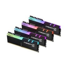 Комплект модулей памяти, G.SKILL, TridentZ RGB F4-3600C19Q-32GTZRB (Kit 4x8GB), DDR4, 32GB, DIMM <PC4-28800/3600MHz>, Черный
