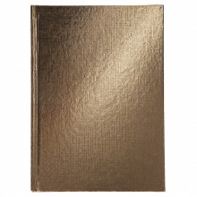 Записная книжка "Hatber", 80л, А5, клетка/линия, тиснение, твёрдый переплёт, обложка бумвинил, серия "Metallic - Золото"