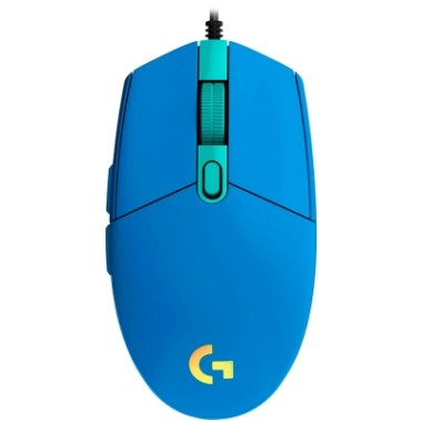 LOGITECH G102 LIGHTSYNC Corded Gaming Mouse - BLUE - USB - EER