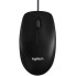 LOGITECH B100 Corded Mouse - BLACK - USB - B2B