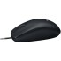 LOGITECH B100 Corded Mouse - BLACK - USB - B2B