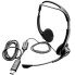 LOGITECH PC960 Corded Stereo Headset BLACK - USB