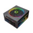 Блок питания, Gamemax, RGB 550W Rainbow, 210604500049, 550W, ATX, 80 Plus Gold, APFC, 20+4 pin, 4+4pin, 6*Sata, 3*Molex, 1*FDD, 2*PCI-E 6+2 pin, Вентилятор 14 см, Подсветка RGB, Кабель питания, Чёрный