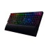 Клавиатура, Razer, BlackWidow V3 Pro, RZ03-03530800-R3R1, Игровая, Механические переключатели Razer Green Mechanical Switch, Подсветка клавиш 16.8 млн цветов, Программируемые клавиши, Беспроводное подключение 2,4 ГГц / Bluetooth, Анг/Рус, Чёрный