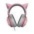 Гарнитура, Razer, Kraken Kitty Ed. - Quartz, RZ04-02980200-R3M1, Игровая гарнитура, Микрофон поворотный гибкий, Динамики 50 мм, Диапазон частот: 20 Гц – 20000 Гц , Чувствительность при 1 кГц: 109±3 дБ, Подсветка, Розовый