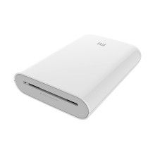 Портативный фотопринтер, Xiaomi, Mi Portable Photo Printer, TEJ4018GL/XMKDDYJ01HT, Технология печати ZINK - Zero Ink, 313 x 400 точек на дюйм, JPEG, PNG, BLE 5.0, 500 мАч, Трехдюймовое клейкое фото, Белый