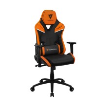 Игровое компьютерное кресло, ThunderX3, TC5-Tiger Orange, Искусственная кожа PU AIR, (Ш)66*(Г)70*(В)125(134) см, Чёрно-Оранжевый