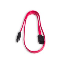 Интерфейсный кабель, iPower, iPiS, SATA, 26 AWG, для HDD и CD-Drive, (0.45м), Красный