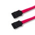 Интерфейсный кабель, iPower, iPiS, SATA, 26 AWG, для HDD и CD-Drive, (0.45м), Красный