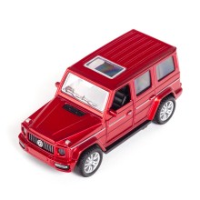 Металлическая машинка, X-Game Kids, 63000MR, 1:32, Длина 12.1 см, Открывающиеся двери, Pull-back двигатель, Красный металлик, Цветная коробка