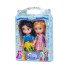 Набор мини-кукол 16см , X Game kids, 8228, Серия Лили - маленькая принцесса, В комплекте 2 миникуклы, Пластик, Цветная русифицированная коробка