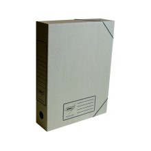 Папка картонная архивная на резинках "Kris Eco" АС-7e, 75мм, 325х250х75мм, бурая