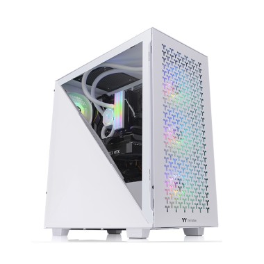 Компьютерный корпус, Thermaltake, Divider 300 TG Air Snow, CA-1S2-00M6WN-02, ATX/Micro ATX/Mini-ITX, USB 3.2 (Gen 2) Type-Cx1, USB 3.0x2, HD Audio x1, 6.7x6.7(Mini ITX), 9.6x9.6(Micro ATX), 12x9.6(ATX)мм, Без Б/П, Белый