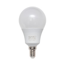 Эл. лампа светодиодная, SVC, LED G45-9W-E14-6500K, Мощность 9Вт, Тип колбы G45, Цвет. Температура 6500K, Цоколь E14, Холодный