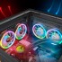 Кулер для компьютерного корпуса, Thermaltake, SWAFAN 12 RGB, CL-F137-PL12SW-A, Вентилятор 120мм, 500-2000 об.мин, USB 2.0 (9 Pin), Подсветка ARGB, Габариты 120х120х25мм, Чёрный