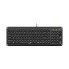 Клавиатура, Genius, Slimstar Q200, USB, Длина кабеля150 см, Рус/Англ, Черный